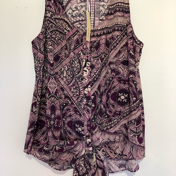 Rory Beca Tops - RORY BECA**Gorgeous Tie-Front Top**Med.**$195